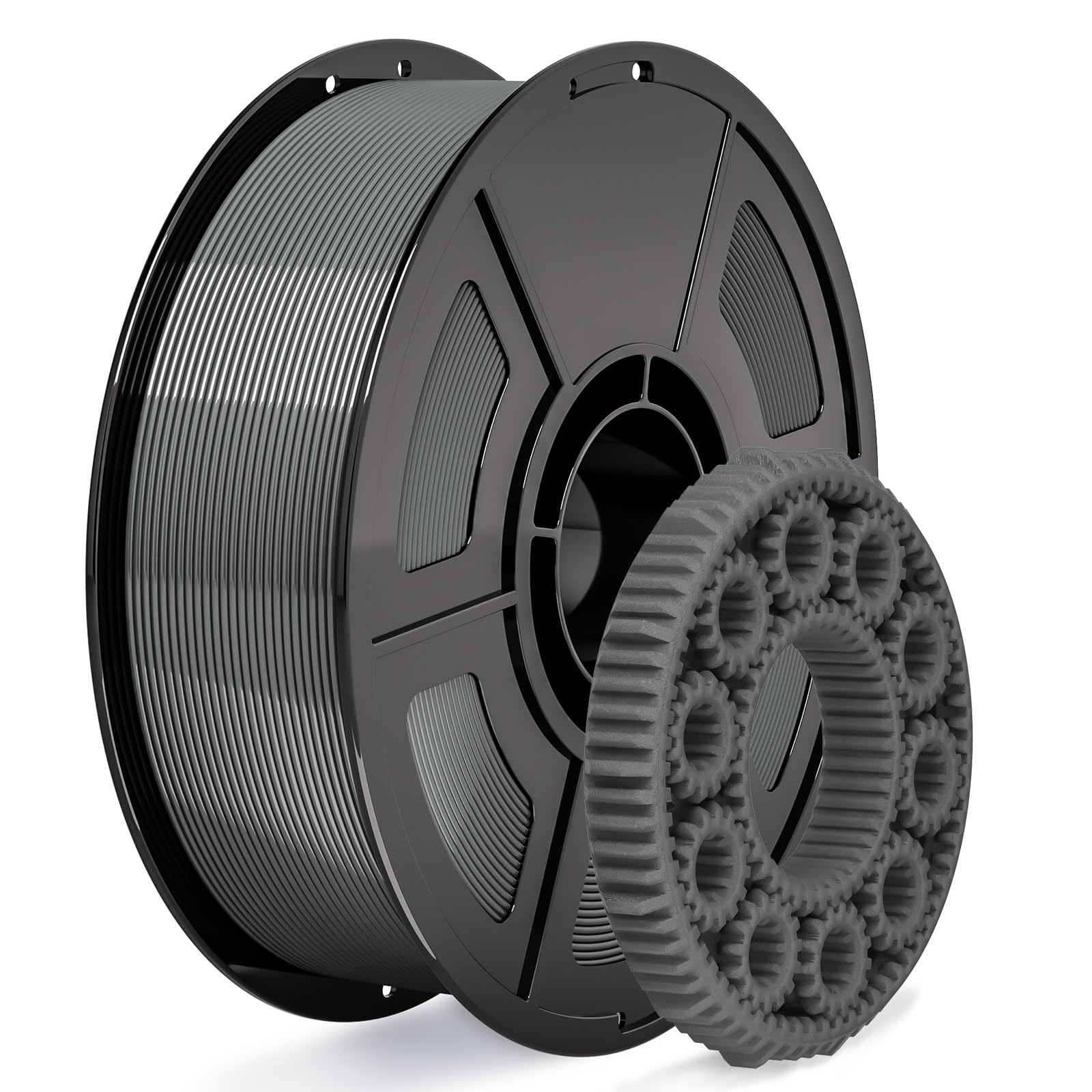 ISANMATE PETG Filament 1.75mm 3D Printer Filament Grey 1KG High Precision,Strong Toughness,Dimensional Accuracy +/- 0.02mm, Fit Most FDM Printers-image-36