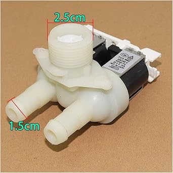 Drum Washing Machine Electric Water Inlet Solenoid Valve Parts, Compatible For Hisense FCS90G, Washing Machine Accessories