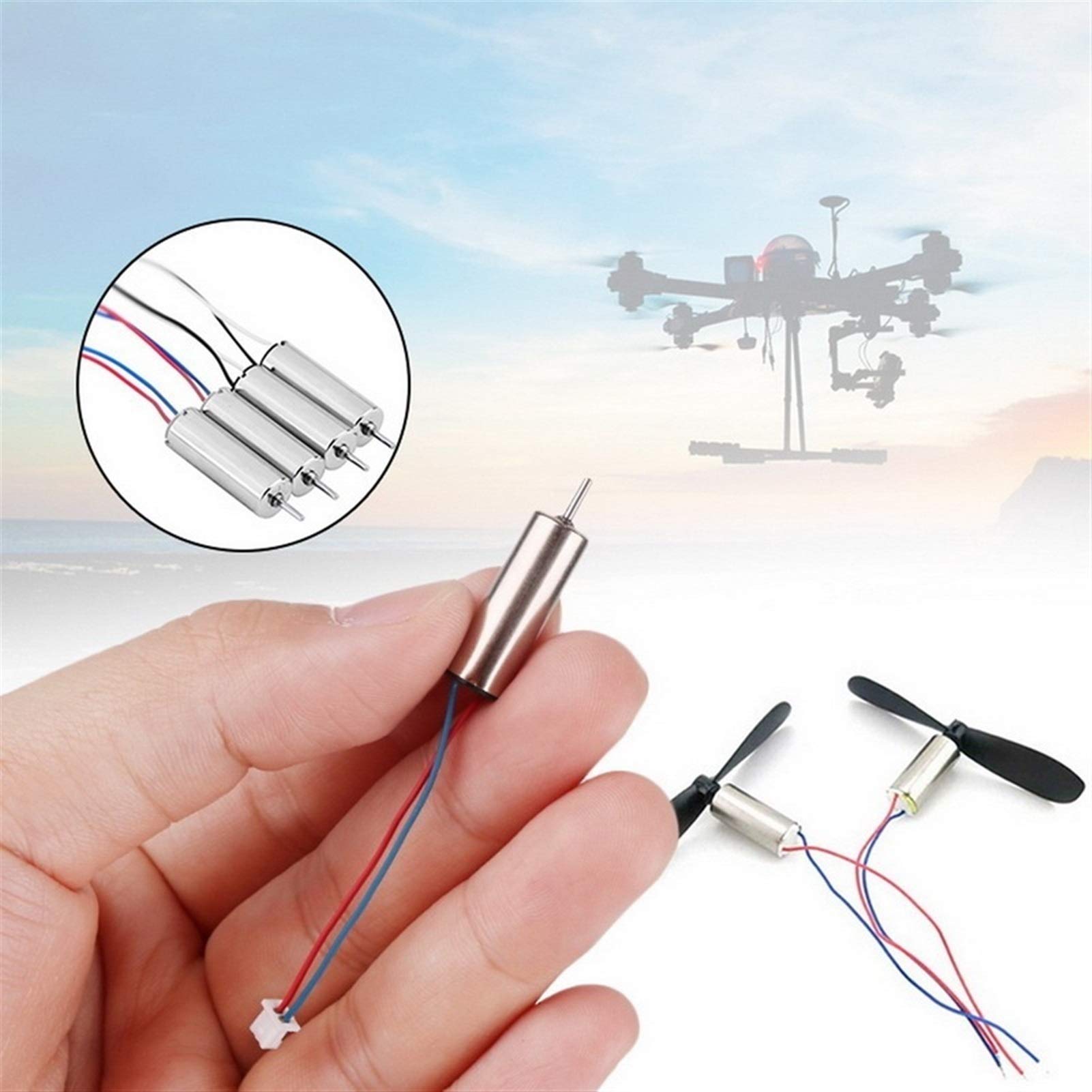 1 Pz/130 Micro Mini Motore DC Da 3 A 5 V Motore In Miniatura A Quattro - Foto 10