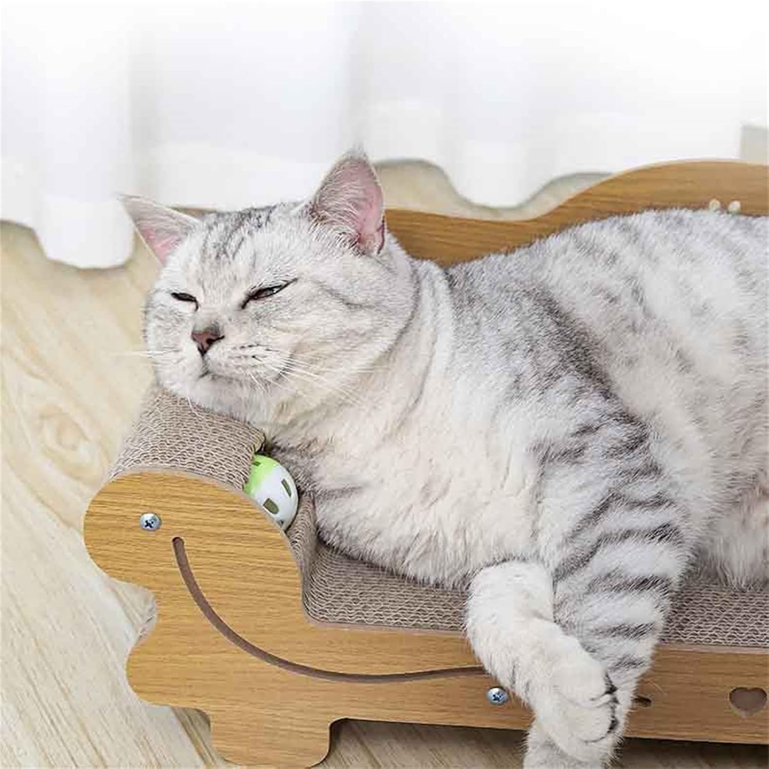 キャットスクラッチャーベッド 耐久性のあるスクラッチパッド交換用 