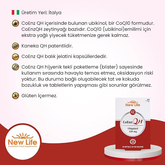 New Life COENZ QH 30 capsules