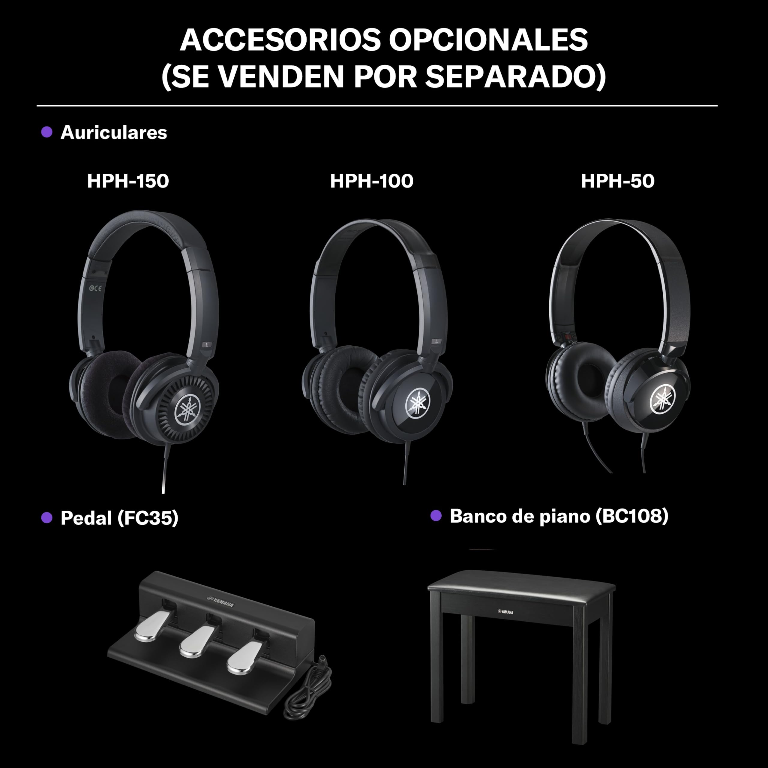 YAMAHA YDP-146 Piano Digital – 88 teclas contrapesadas (GHS), Voz de piano de cola CFX, altavoces de 8W, Bluetooth, 3 pedales, ideal para el hogar y para principiantes – Palisandro
