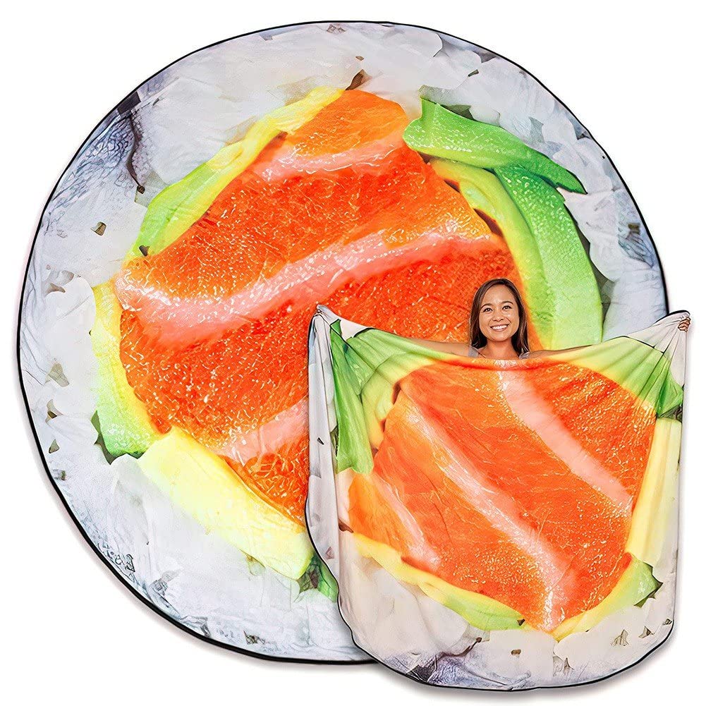 Couverture jet de sushi pour des soirées cocooning confortables en famille