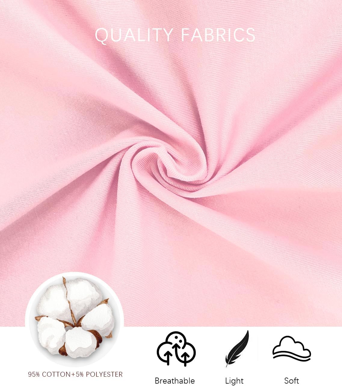 Jimonda Baby Sleeper Rompers,Unisex Boys Girls Zip-Front Pajamas One-Piece Footless Outfit 0-24 Months (Pack of 2 - Image 2