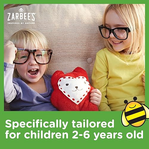 Miniatura 3 de Zarbee's Tos + moco para niños de 2 a 6 años con miel oscura, hoja de hiedra, zinc y saúco, 1 recomendado por pediatra, sin drogas ni alcohol, sabor