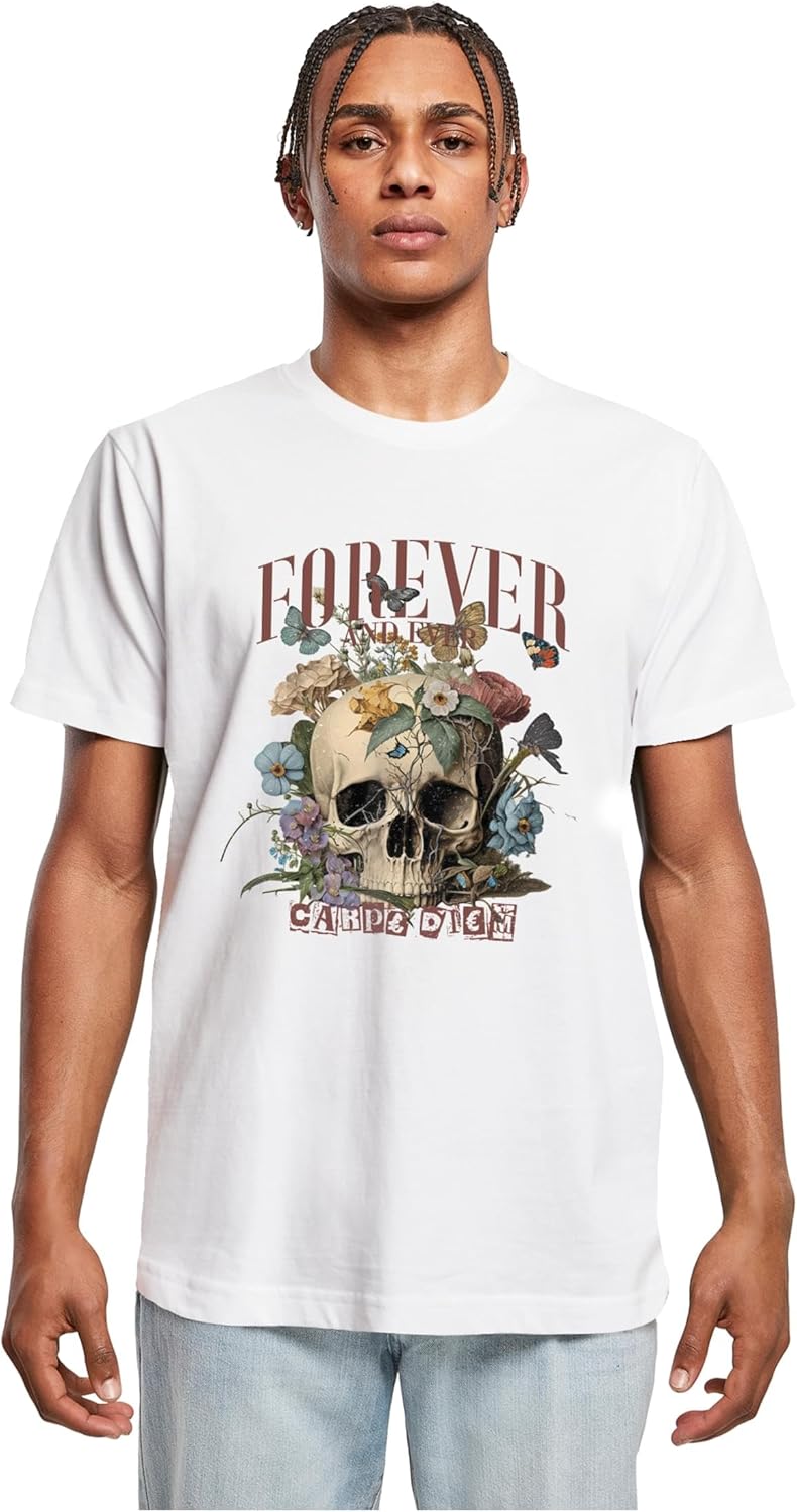 Camiseta 'Forever And Ever' Mister Tee En Blanco - ABOUT YOU