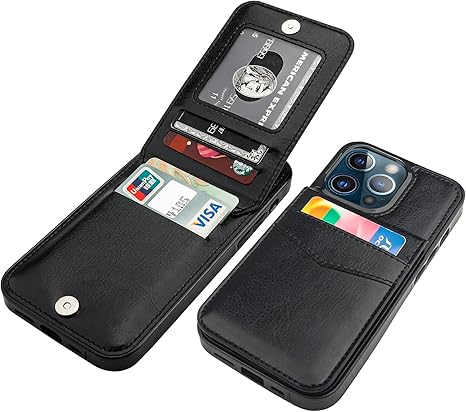 Kihuwey compatible with iphone 13 pro case wallet with …