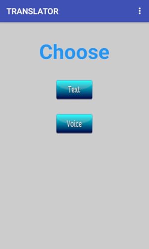 Translator - English to 5 languages