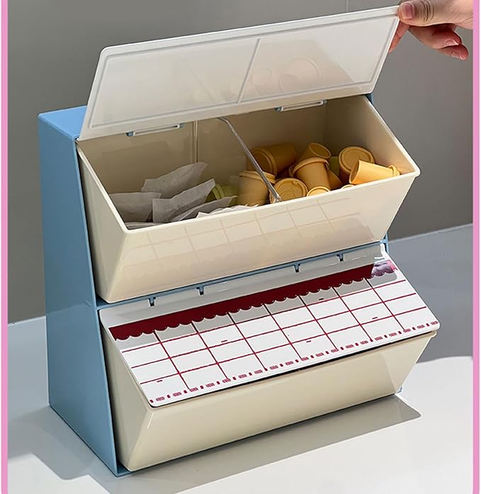 Organizador de cápsulas de café con compartimentos miniatura 6