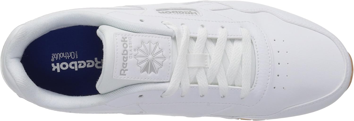 Reebok Women's Classic Harman Run Sneaker 5 White/Gum