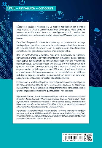 Grandes questions de culture générale: 23 repères pour penser les enjeux contemporains