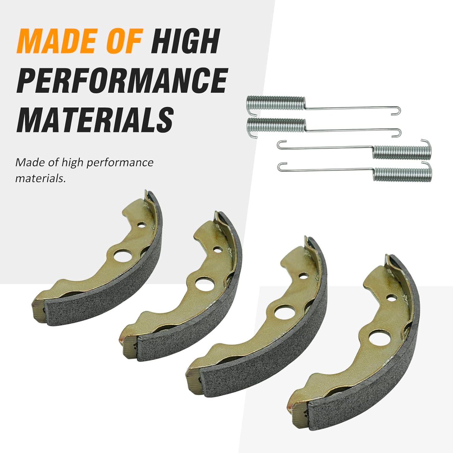Front Brake Wheel Cylinders Shoes Kit for Honda Rubicon 500 Rincon 650 TRX500 TRX650 (Left&Right),OEM# 45310-HN2-006 45370-HN5-N01 06450-HN5-671