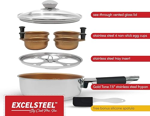 Miniatura 6 de Cocina de inducción escalfadora de huevos