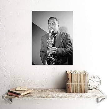 Amazon.com: Wee Blue Coo Vintage Portrait Sax Jazz Legend