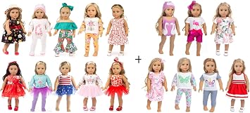 American Doll Clothes Gift for 18 inch Doll Clothes and Accessories