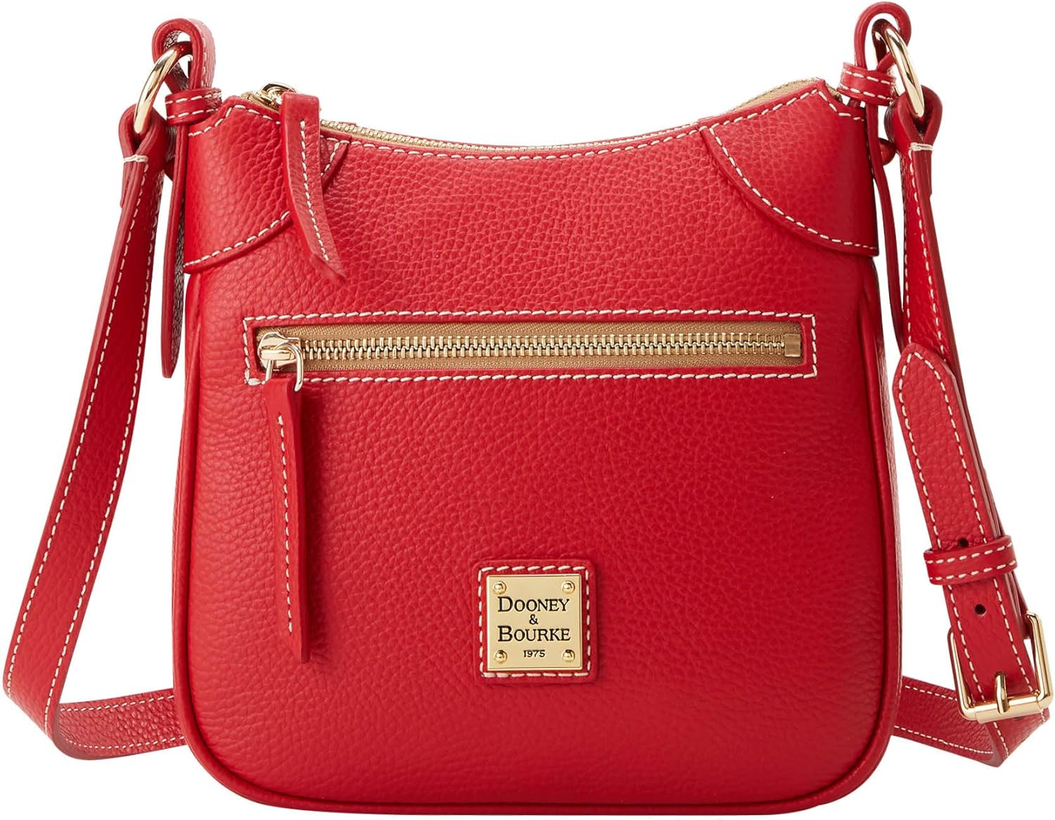 Dooney & Bourke Handbag, Lucca Leather Front Zip Crossbody