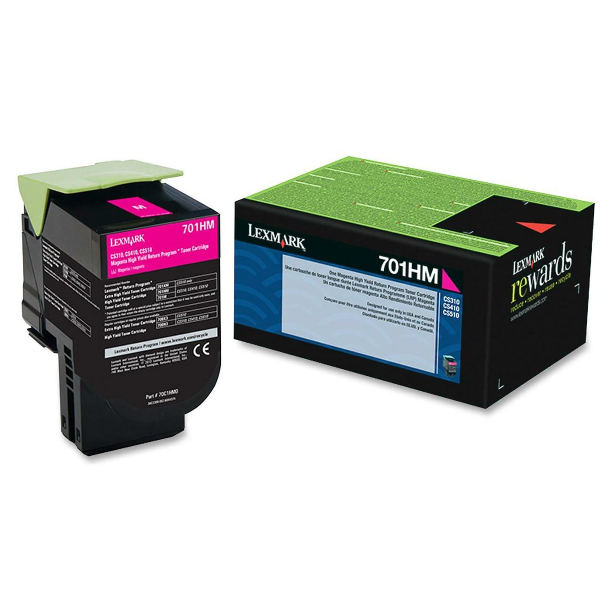 Amazon.com: Lexmark, LEX70C1HM0, 70C1H Toner Cartridge, 1 Each