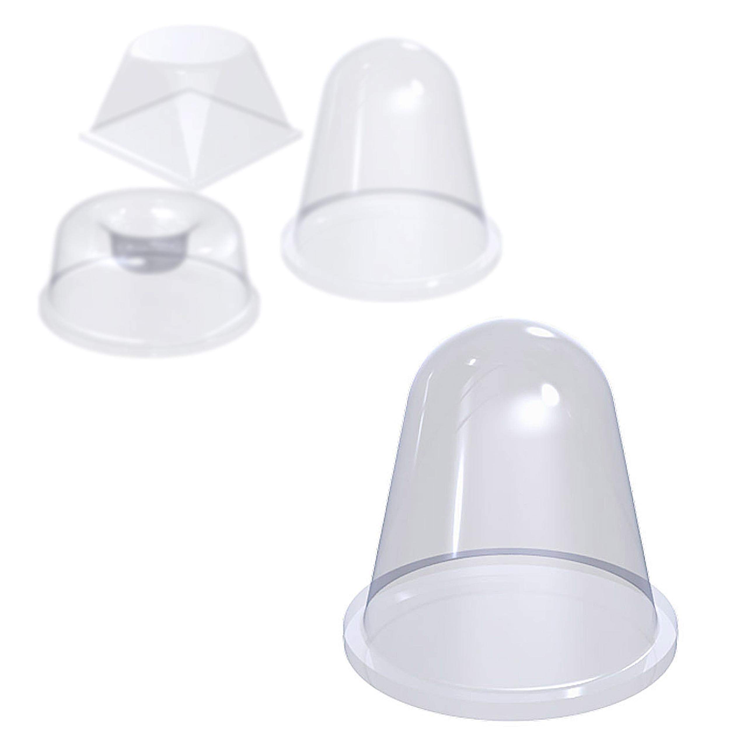 Elástico búfer auto-adhesivos | bumpons transparente, atornillado | de poliuretano | tamaño, cantidad a elegir Forma & | antideslizante, de búfer Bisagra búfer, patas para muebles etc./