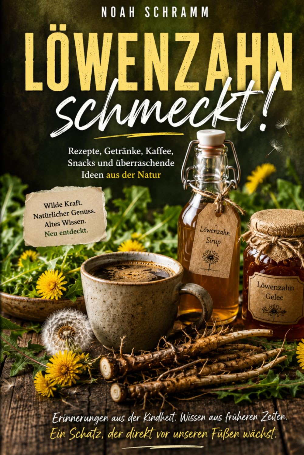 Löwenzahn schmeckt! Wilde Rezepte, Kaffee, Sirup und Naturküche mit Löwenzahn – lecker essen, bewusster leben & natürlich abnehmen