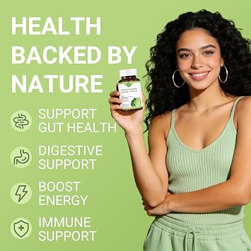 Kimchi One Capsule, Kimchi Powder Capsules, Probiotics, Enzymes, Antioxidant Supplement, Premium Gut Health Superfood for Overall Well Being, Overall Well Being,Gut Health-Reduce Aging, 90 Capsules