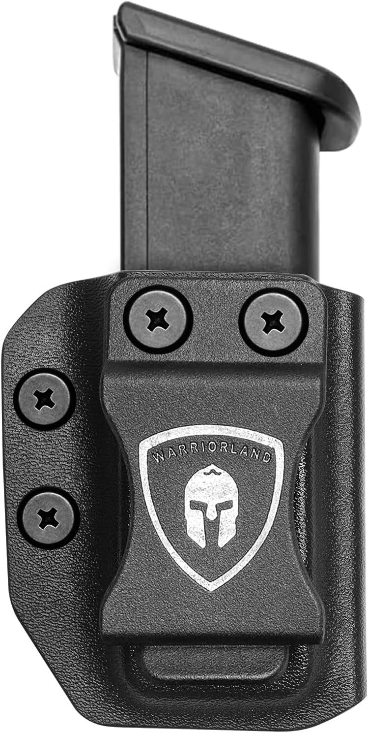 Universal Mag Carrier IWB/OWB Magazine Holster Fit: 9mm/.40 Double Stack - Option1: Glock 17 19 19X 26 45 47 43X MOS/Ruger RXM | Option2: Taurus G2C/G3C &Sig P365/P320 &Hellcat/Hellcat Pro&CZ P10C