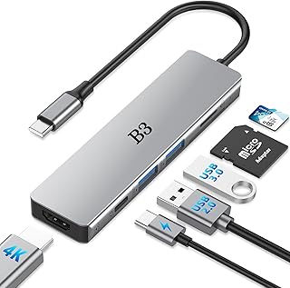 Hub USB C 10 portas displayport