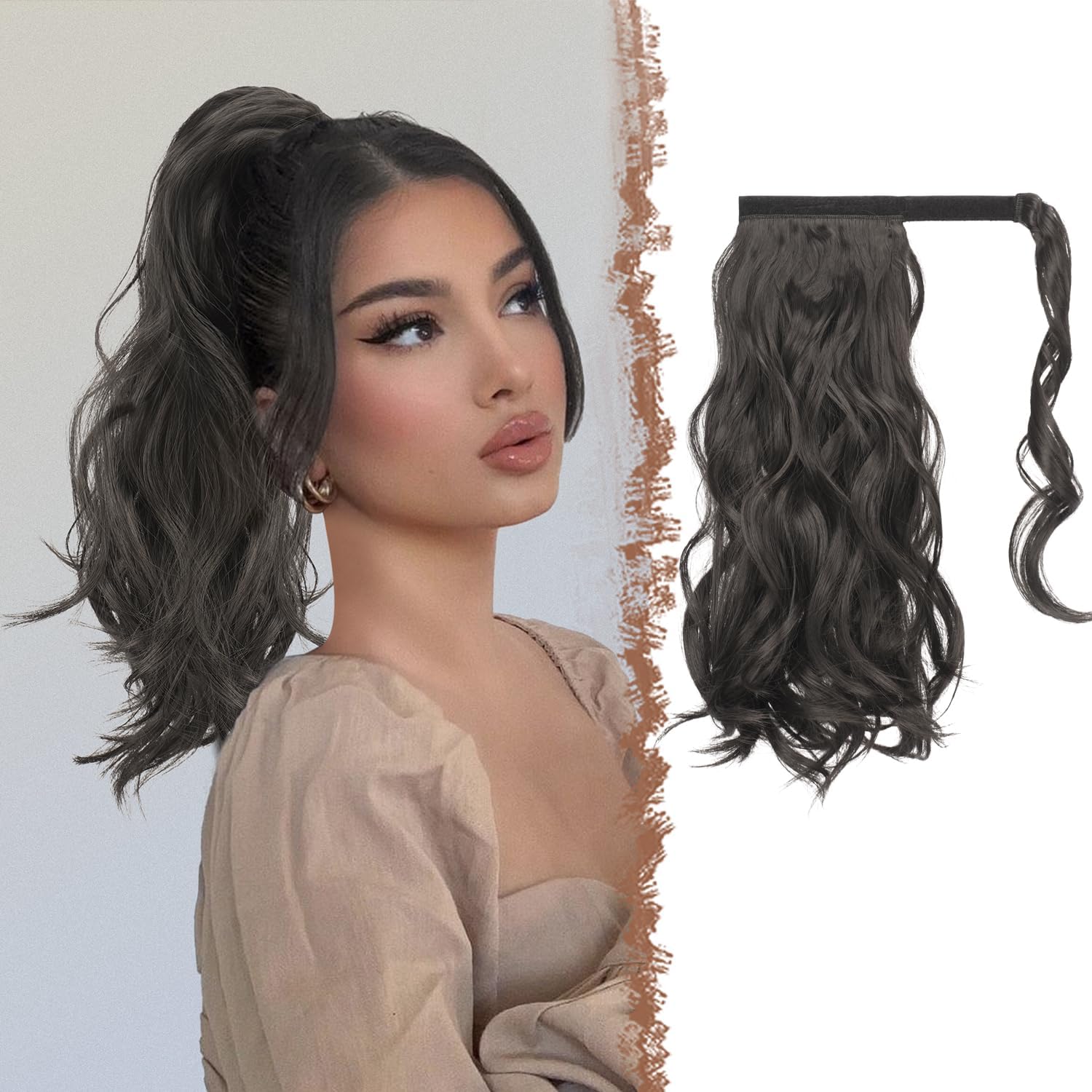 Lush Curly Ponytail Extension Picture in 4K Lush Curly Ponytail Extension Picture in 4K