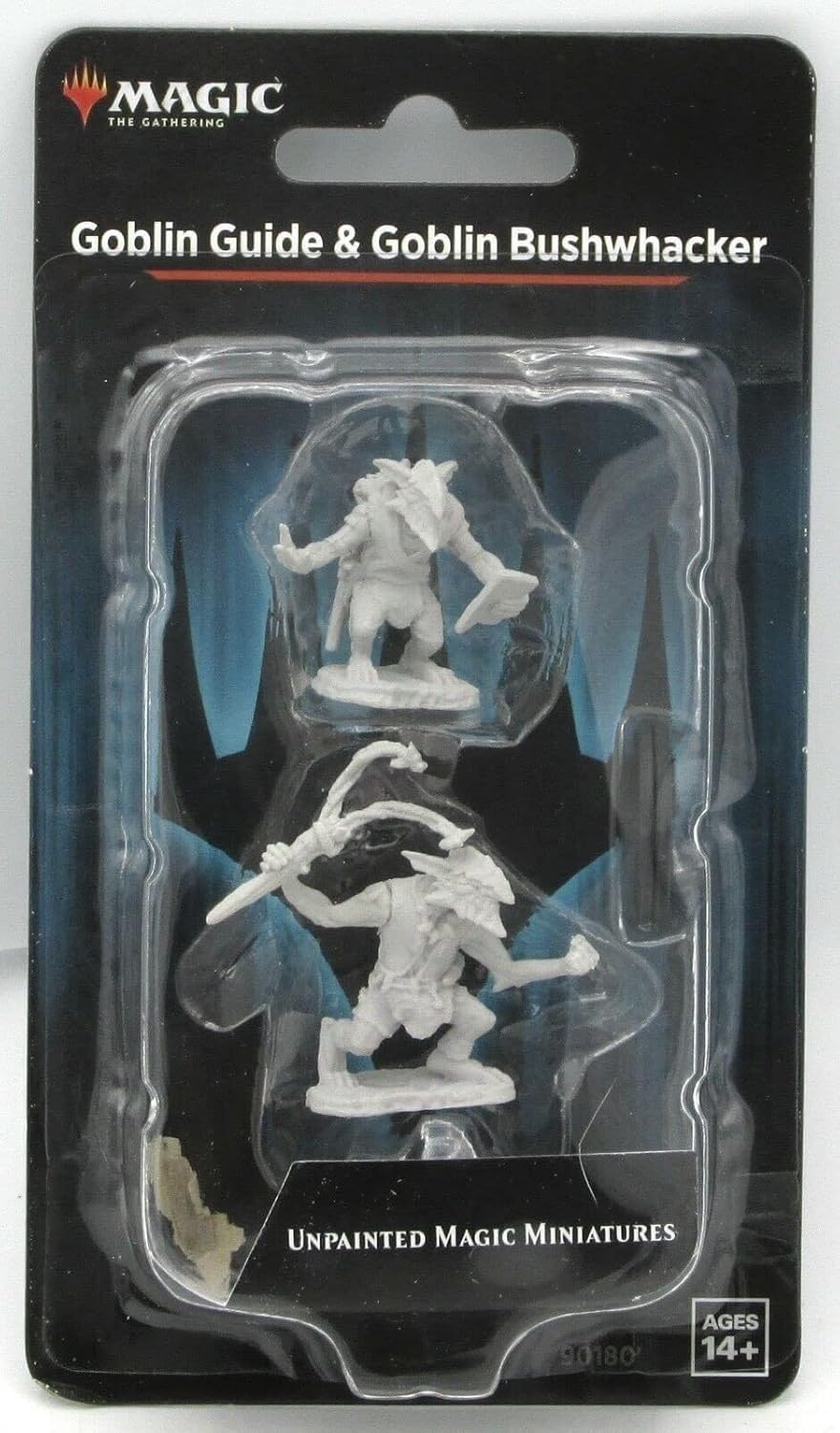 Magic The Gathering Unpainted Miniatures: Goblin Guide & Bushwacker