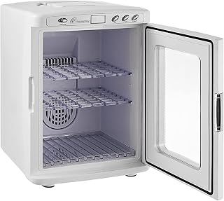 VEVOR Reptile Incubator, 25L Scientific Lab Incubator, Cooling and Heating 5 °C to 42 °C Automatic Incubator, 12V/110V White Reptile Egg Breeding Hatchery Work for Thermostats Snakes and Turtles