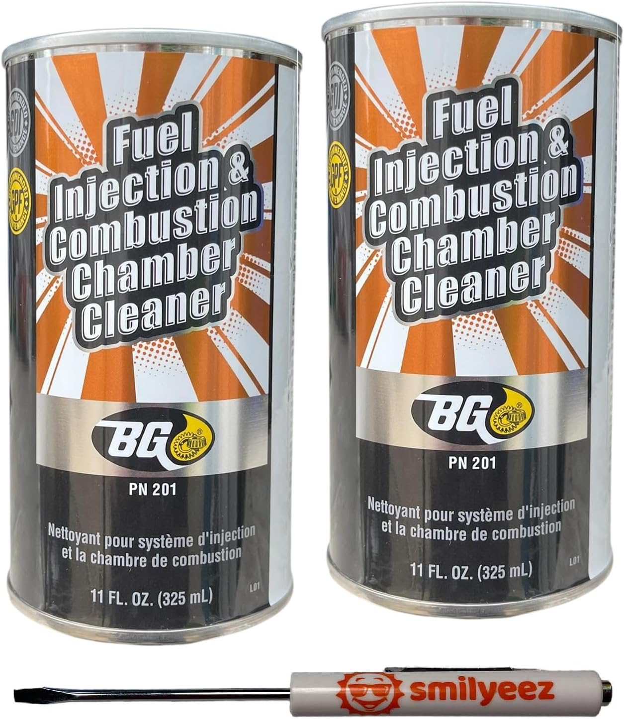 Smilyeez BG Fuel Injection & Combustion Chamber Cleaner PN 201 with Pocket Screwdriver (2)