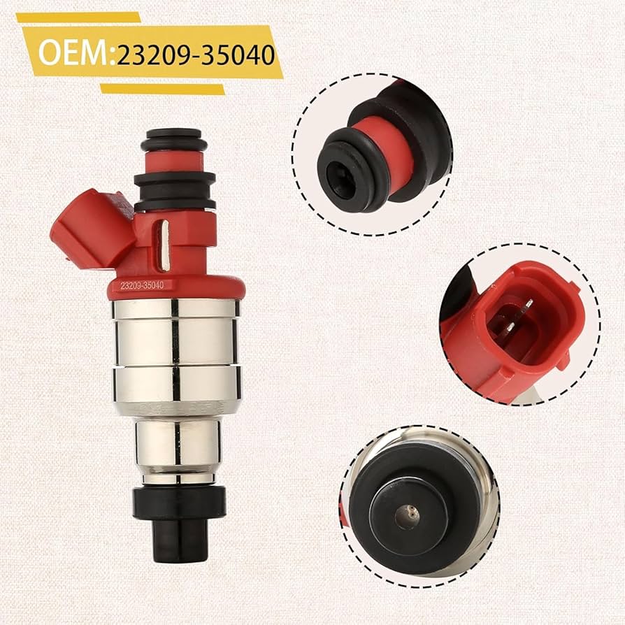 4X 燃料インジェクター 4Runner ピックアップ T100 22RE 2.4L 1989 4X 燃料インジェクター 4Runner ピックアップ T100 22RE 2.4L 1989