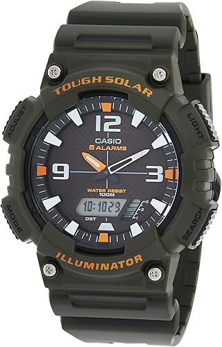 Casio Tough Solar AQ-S810W-1AVCF - Reloj deportivo combinado para hombre