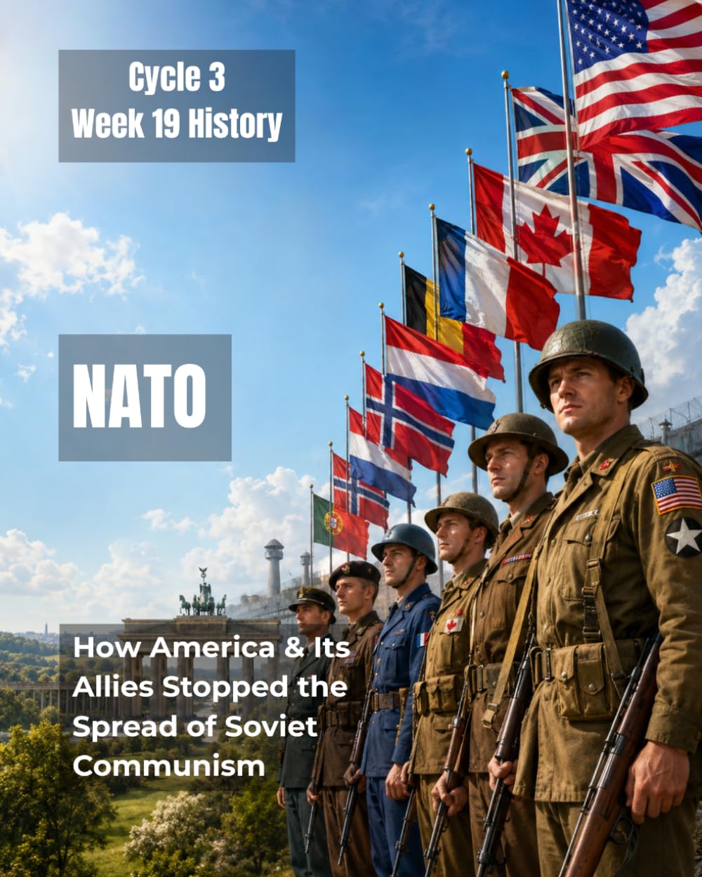 NATO: How America and Its Allies Stopped the Spread of Soviet Communism: Cycle 3, Week 19 History (Cycle 3 History)