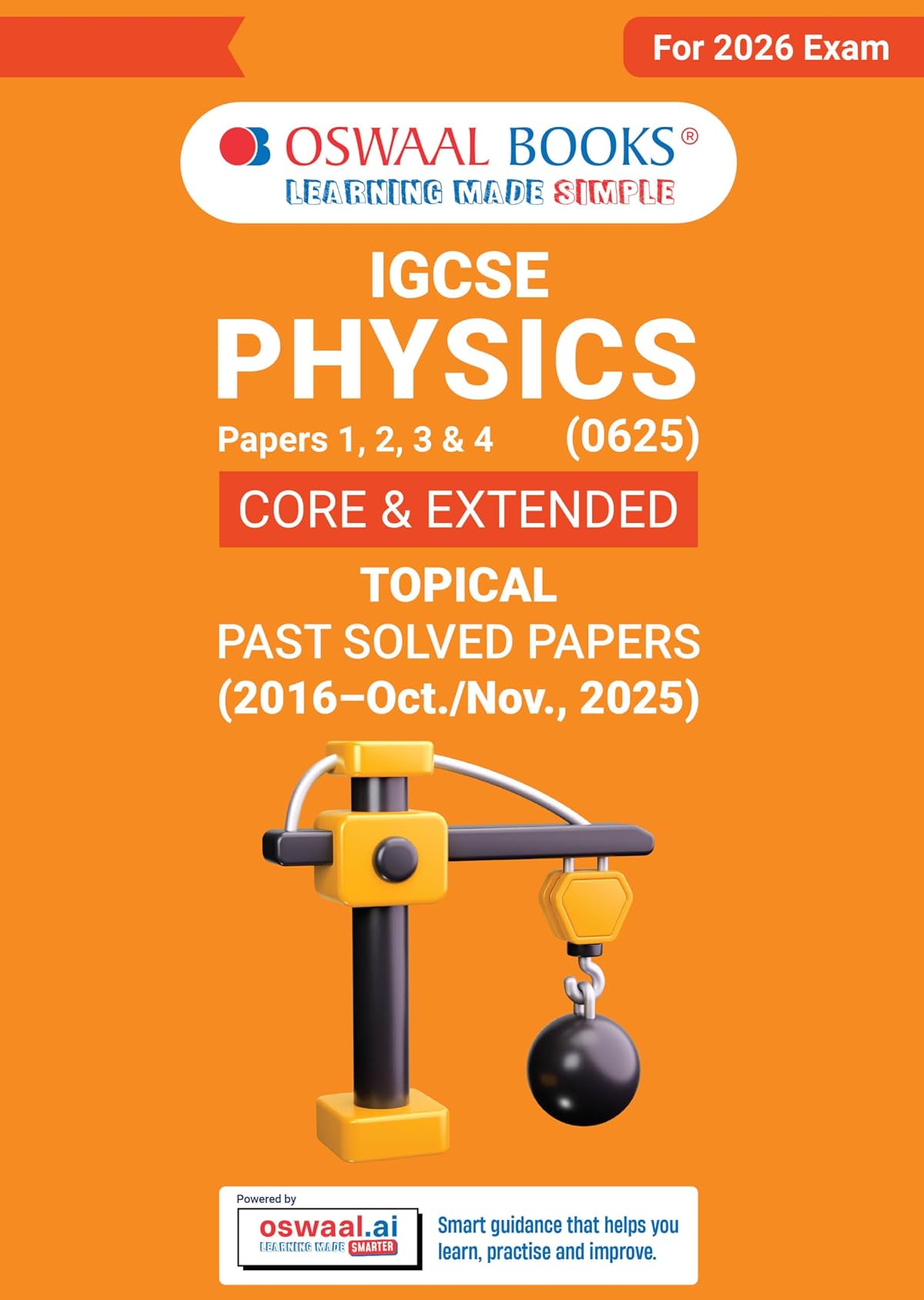 Oswaal IGCSE Physics (Papers 1,2,3,4) Core & Extended | Topical Past Solved