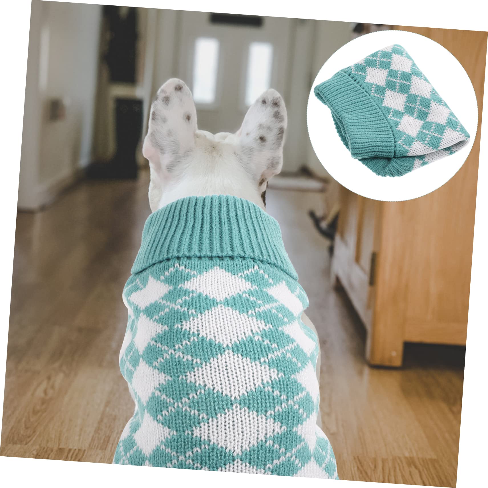 ABOOFAN 5stücke Adorable Hundepullover Aus Warmem Material Für Haustiere Kuscheliger Rollkragen Sweater Für Herbst Und Winter Geeignet Für Kleine Bis Große Hunde Und Katzen