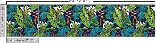 Vista 221 de Ambesonne - Tela multicolor con estampado digital por yarda Aqua Multicolor