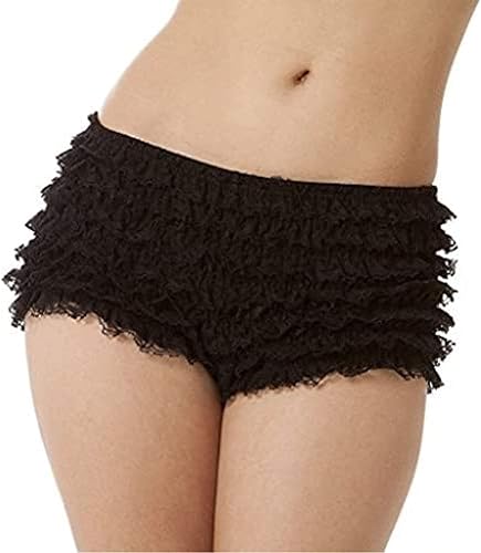 Malco Modes Ruffle Shorts for Women Lace Bloomers, Festival Outfit, Boy Shorts