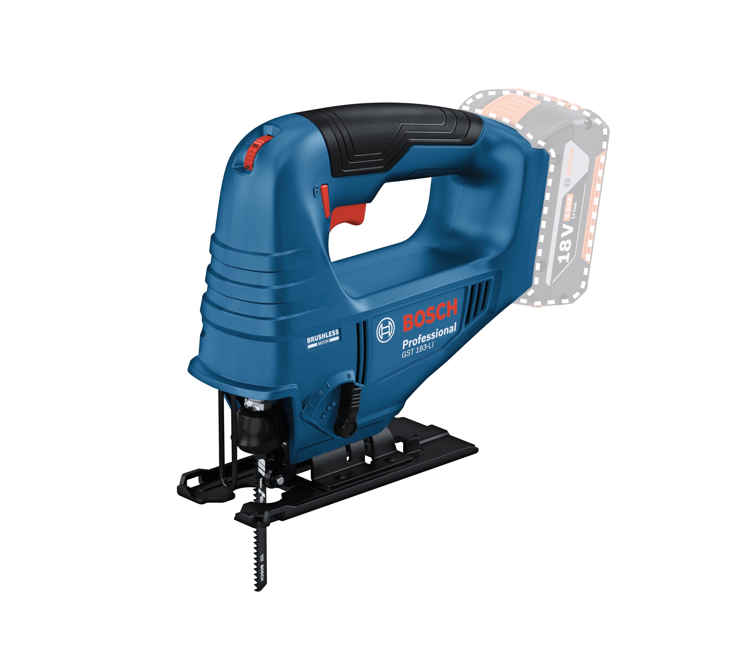 Bosch Professional GST 183-LI Akülü Dekupaj (SOLO; Carton)