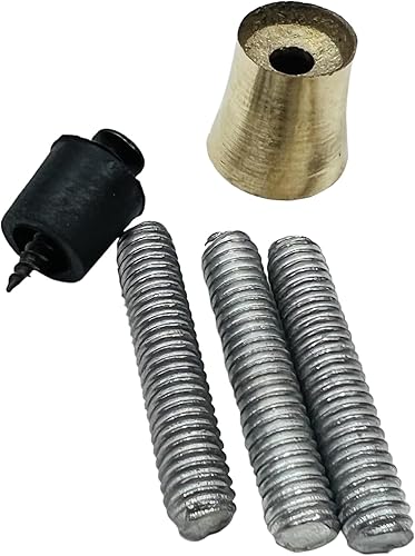 Humaira Nautical Kit de herramientas de bastón mediano/bastón, juego de puntas doradas