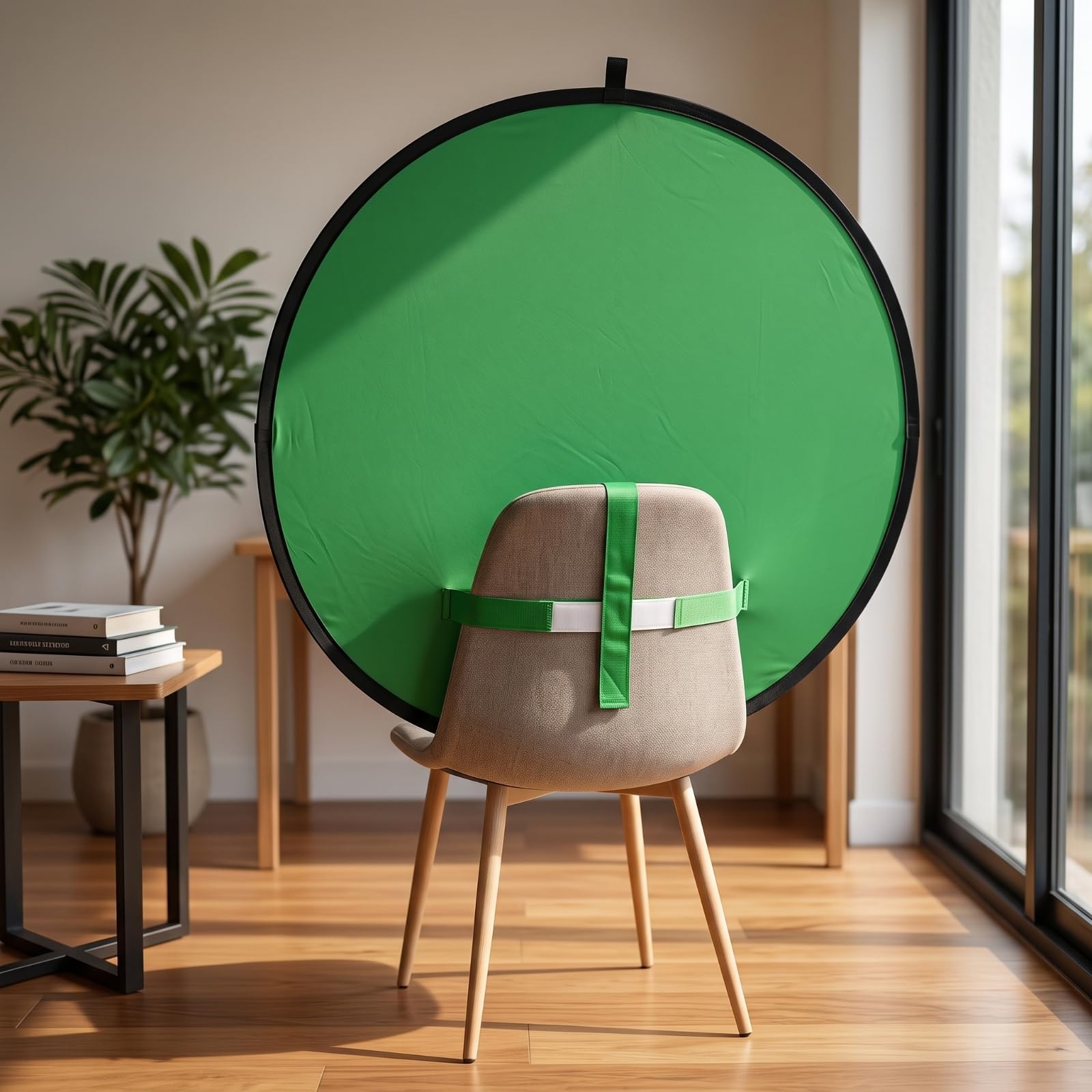 predolo Pannello Crominanza Key Verde Sfondo Green Screen Professionale Sfondo Crominanza per il, Creatore di Video, Live Trasmissione in Diretta, Verde, 140CM