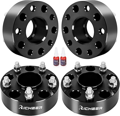 Richeer Espaciadores de rueda espaciadores 5x5 para Wrangler JK JKU 1999-2009 Grand Cherokee WJ WK 2006-2010 Commander XK, 4 espaciadores de rueda Richeer Espaciadores de rueda espaciadores 5x5 para Wrangler JK JKU 1999-2009 Grand Cherokee WJ WK 2006-2010 Commander XK, 4 espaciadores de rueda