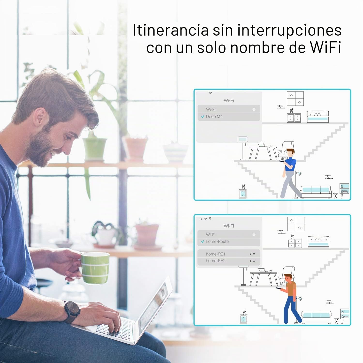 TP-Link Deco Sistema Wi-Fi de malla para todo el hogar