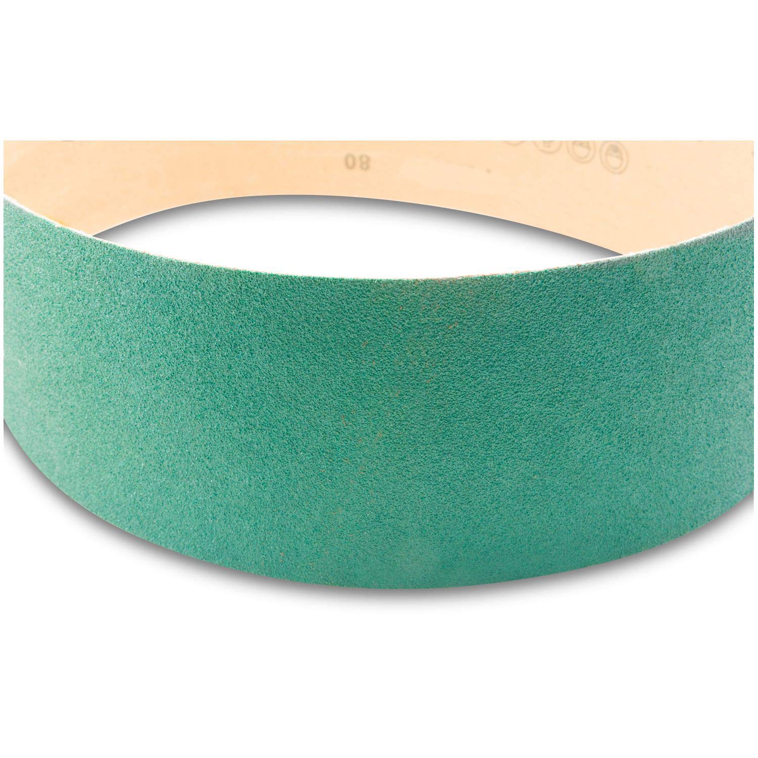 Nastri abrasivi 10,2 x 91,4 cm – Premium zirconia – Scegli il tuo grane – Made in the USA – 3 confezione
