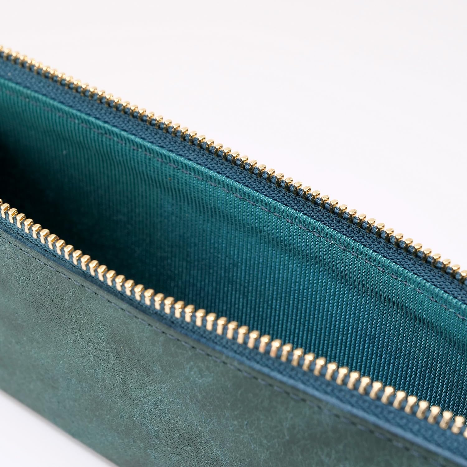 Slip-On Pen Case, PB Zipper Pen Case, L, IPV-6501 Petrolio (Indigo)