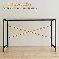 Vista 68 de CubiCubi Escritorio para computadora, escritorio pequeño de oficina en casa de 40 pulgadas, mesa de PC de estilo moderno y simple para el hogar