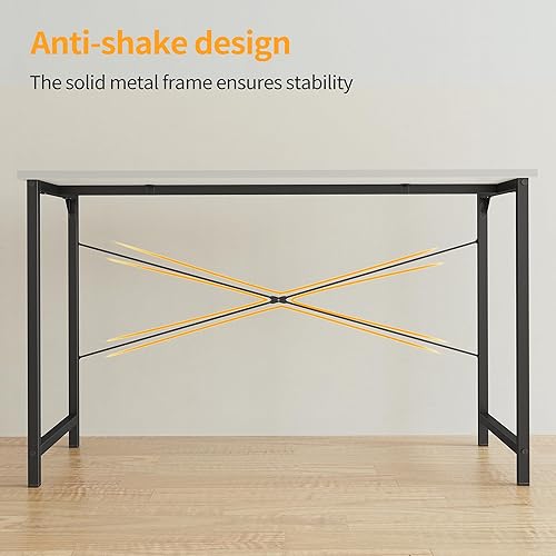 Miniatura 68 de CubiCubi Escritorio para computadora, escritorio pequeño de oficina en casa de 32 pulgadas para espacios pequeños, estilo moderno y simple para el