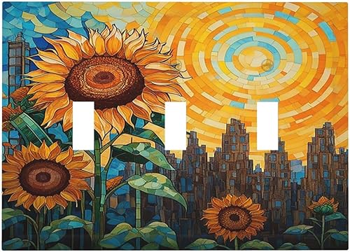 Miniatura 134 de Cubiertas de salida de textura abstracta moderna de mármol líquido Pintura abstracta púrpura Arte de pared Cubiertas de toma 1 banda Interruptor de