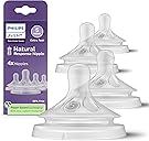 Philips Avent Natural Response Nipples, Extra Fast Flow (Flow 5), 4-Pack, SCY965/44