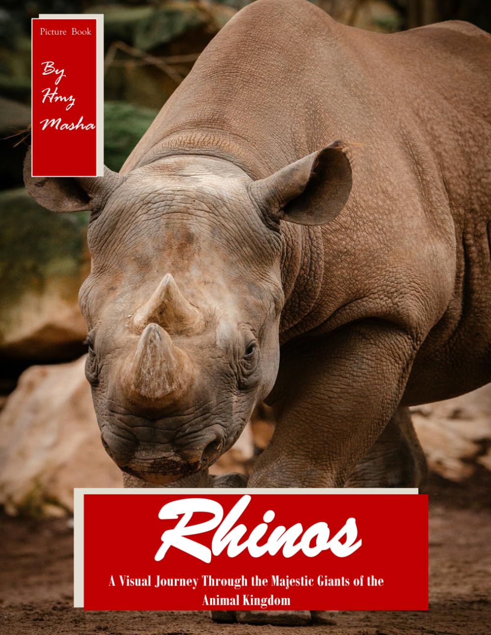 Rhinos: Discover the Power and Grace of Rhinos With 38+ Stunning, Full-Color Wildlife Photographs for Inspiration and Education.