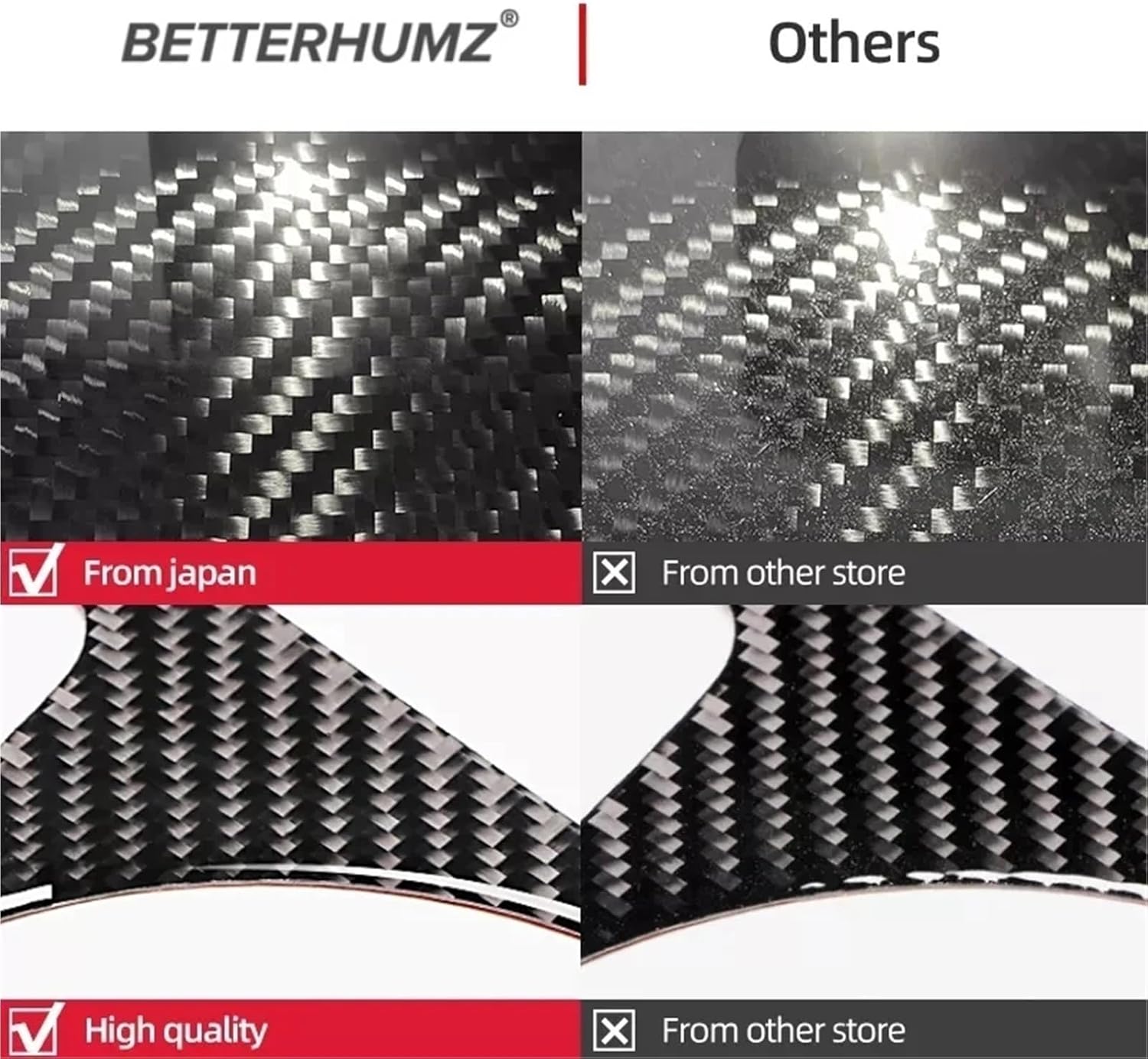 for A4 B8 A5 2010 2011 2012 2013 2014 2015 2016 Carbon Fiber Window Door Panel Trim Cover(F)